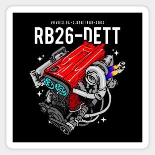 RB26 DETT ENGINE Magnet